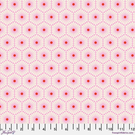 Besties, Daisy Chain - Blossom, by Tula Pink, for FreeSpirit Fabrics, sold by the 1/2 yard or the yard