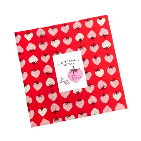 Strawberry Layer Cake®, By Kimberly Kight, RS3084LC Ruby Star, Precut, 42 pieces