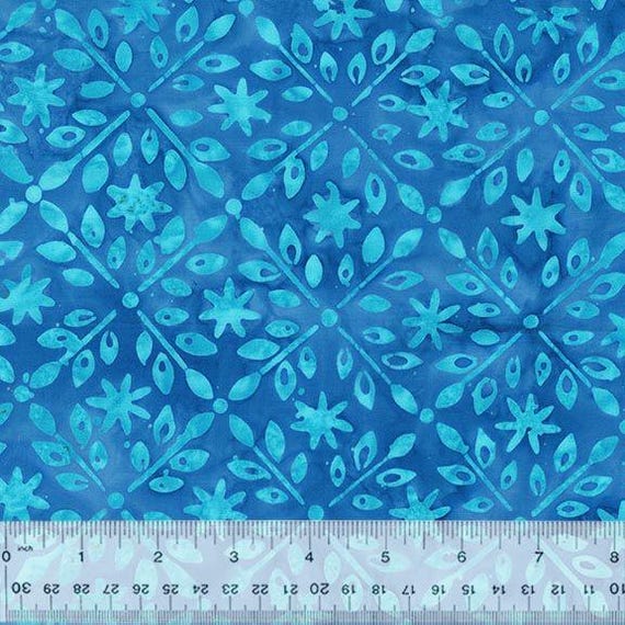 JDJ, Beach Day, Lattice, 3740Q-X  Blue, By Jacqueline de Jonge, Anthology Fabrics, sold by the yard