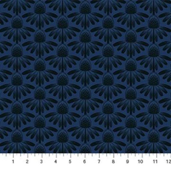 Indelible, in night, By Anna Maria Parry, for Anna Maria Textiles, sold by the yard