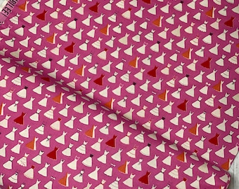 Jubilee - Dress Up - Pink Unbleached Cotton Fabric- Cotton and Steel-RJR-  M0046-002- Sold by the half-yard or the yard cut continuous