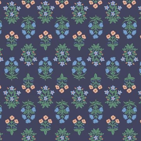 Camont: CANVAS Mughal Rose in Navy Camont: CANVAS Mughal Rose in Navy