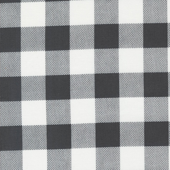 Starberry, Christmas Check, in Charcoal, By Corey Yoder, 29185 14,  Moda Fabrics, sold by the 1/2 yard or the yard