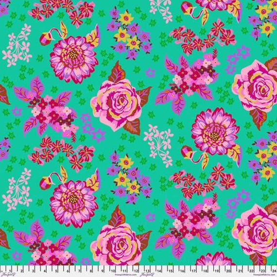 A Spring in Paris, Dream, in Grape, by Nathalie Lete for Conservatory Craft, FreeSpirit Fabrics, sold by the 1/2 yard or the yard