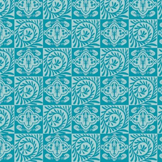 Costeira, Azulejos Azuis, Designed By AGF Studio, sold by the yard