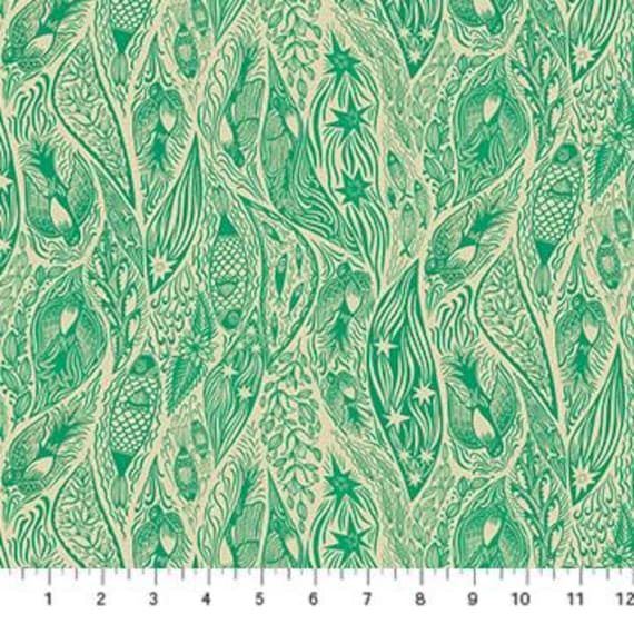 Shooting Star, AMT118-75C, in Sea, By Anna Maria Parry, Anna Maria Textiles, sold by the yard