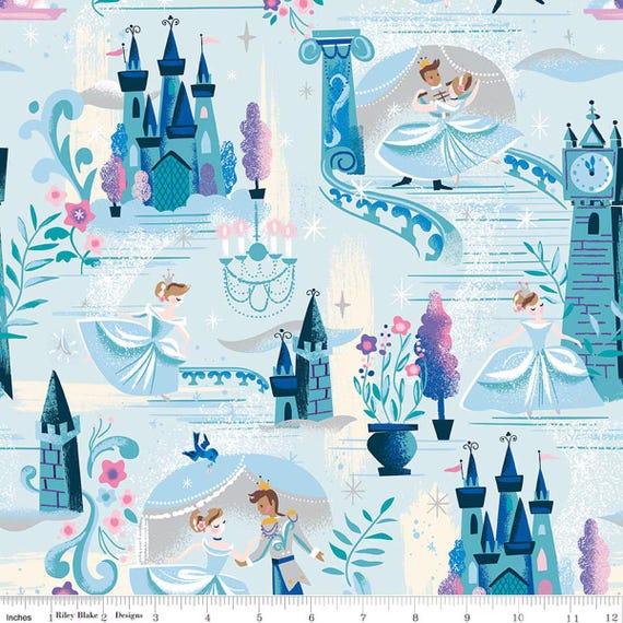 Wishes The Ball Powder Sparkle Riley Blake Designs, sold by the the yard