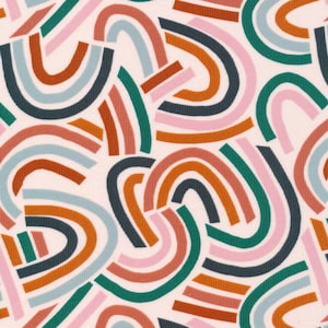 Easy Weekend, Sky Show- Corduroy, by Betsy Siber for Cloud9 Fabrics, Organic Cotton, Corduroy, Sold by the 1/2 yard or the yard