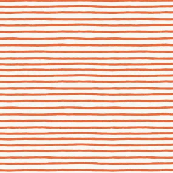 Holiday Classics, Festive Stripe, Red Fabric, RP609-RE3, By Rifle Paper Co, For Cotton + Steel, Sold by the 1/2 yard or the yard