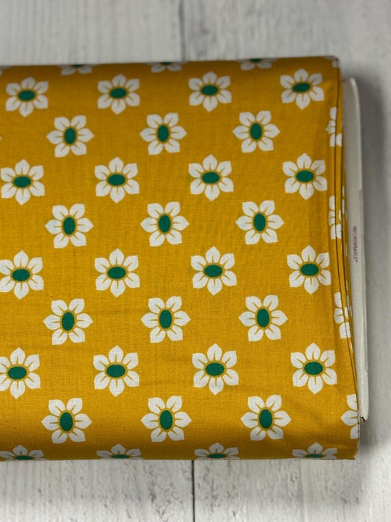 Allegory, Stamped, in Golden, By Anna Maria Parry, AMT 145-52C, Anna Maria Textiles, sold by the yard