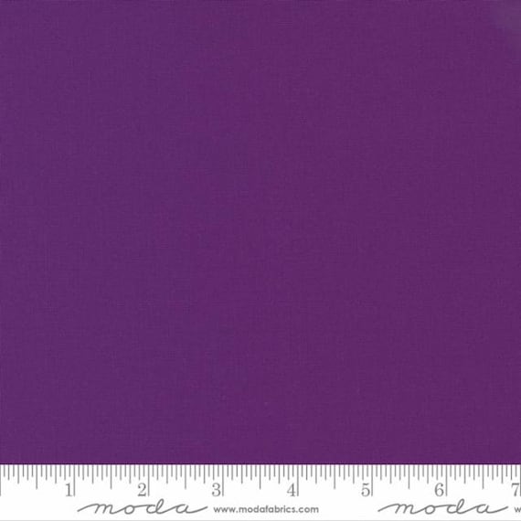 Bella Solids Iris, 9900 302 Moda, Sold by the 1/2 yard or the yard