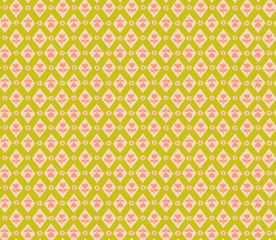 Favorite Flowers, Vintage  Flowers, in Pistachio, By Ruby Star Society, RS5148 13 Ruby Star, sold by the 1/2 yard or the yard