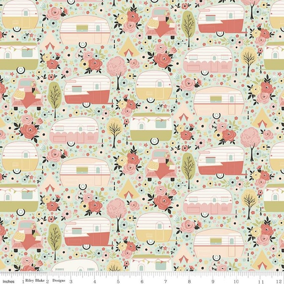 Joy In The Journey Main Mint, C10680-Mint, By Dani Mogstad, for Riley Blake, sold by the 1/2 yard or the yard