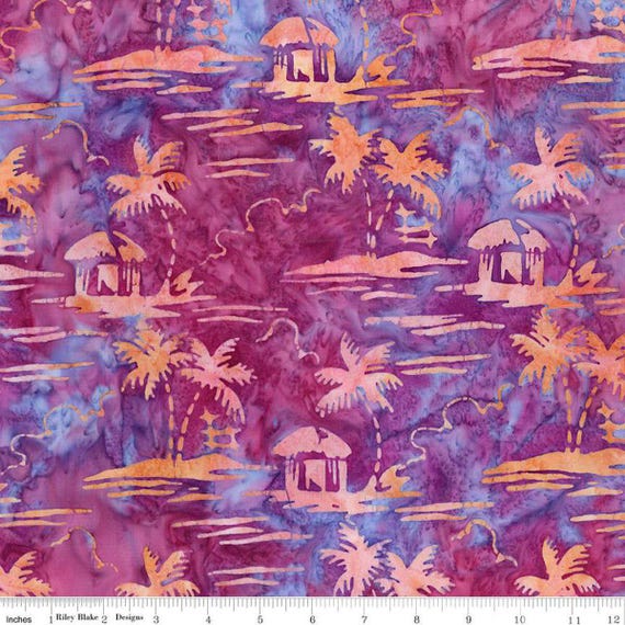 Expressions Batiks, Places You'll Go, in Lollipop, Riley Blake Designs, sold by the yard