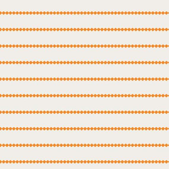 Seaside Stripes Tangerine, By Dana Willard, For Art Gallery Fabrics, Sold by the 1/2 yard or the yard