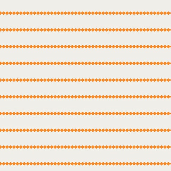 Seaside Stripes Tangerine, By Dana Willard, For Art Gallery Fabrics, Sold by the 1/2 yard or the yard