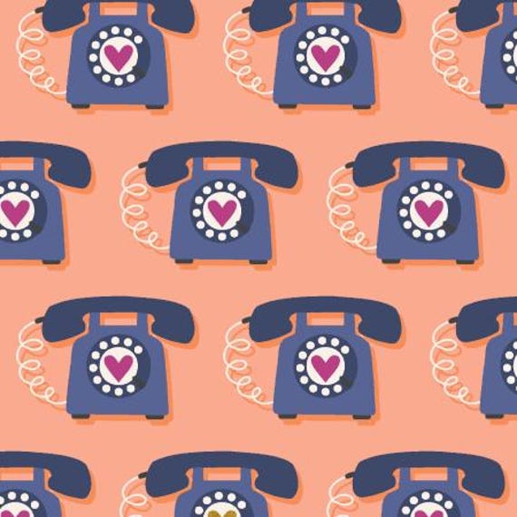 East Coast, Speed Dial, Dusty Rose Metallic Fabric, MK103-DR1M, By Megan Kampa, Cotton+Steel, sold by the 1/2 yard or the yard