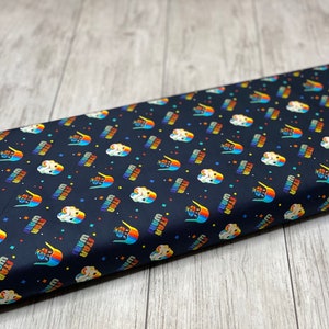 Star Wars, Retro, Darth Vader & Storm, Trooper Quilting Cotton, CAM73010928-2, by Camelot Fabrics, sold by the 1/2 yard or the yard