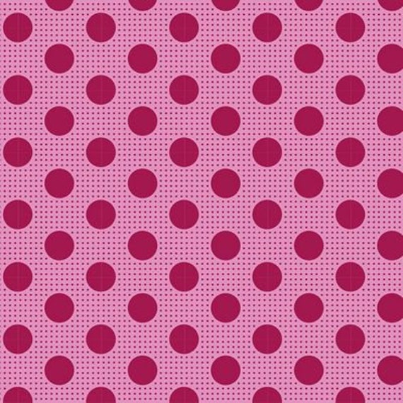 Tilda-Medium Dots Maroon, Tilda Basics, sold by the 1/2 yard or the yard