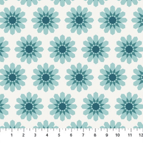 More Pie, Table Cloth, Mint,  By Dana Willard, for Figo Fabric, Sold by the 1/2 yard or the yard