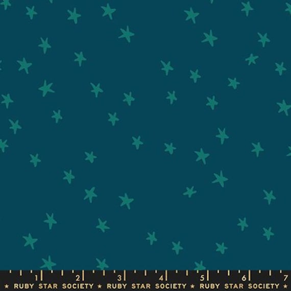 Starry, New Galaxy, RS4109 87, Ruby Star, sold by the yard