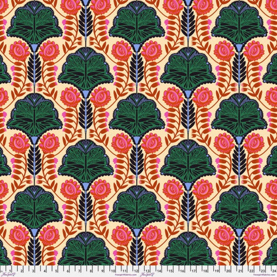 Brave, Petaloutha, Forest By Anna Maria, for FreeSpirit Fabrics, sold by the 1/2 yard or the yard