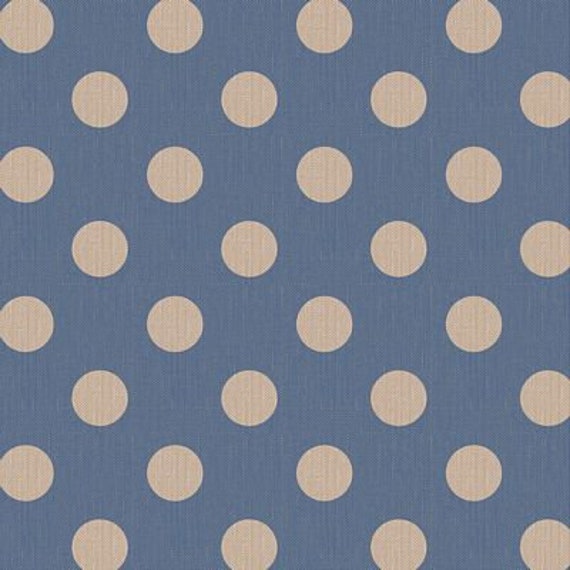 Tilda- Chambray Dots, in Denim, sold by the 1/2 yard or the yard