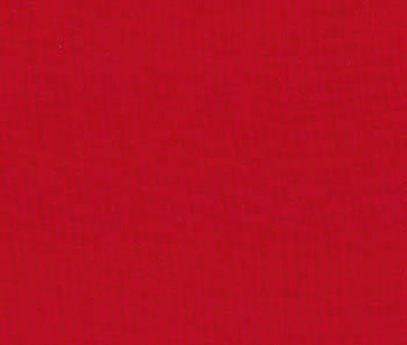 Bella Solids Christmas Red 9900 16 Moda, sold by the 1/2 Yard - Cut Continuously