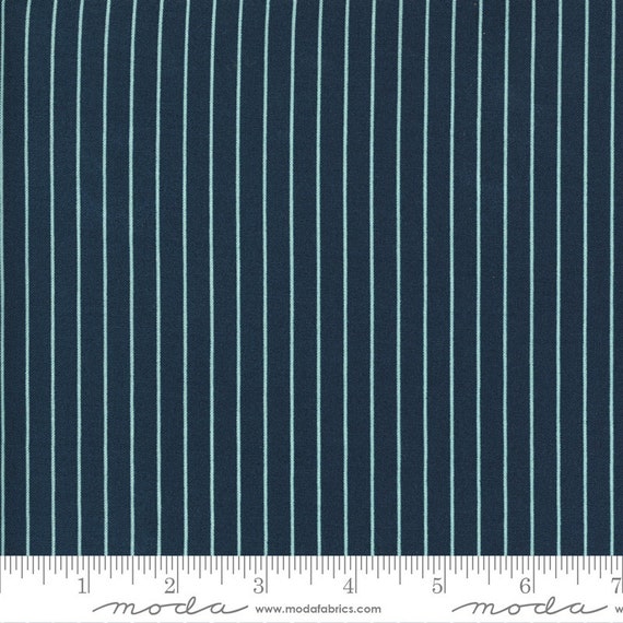 Sunday Stroll, Navy Stripes, 55228 15 Moda, By Bonnie and Camille, for Moda, Sold by the 1/2 yard or the yard