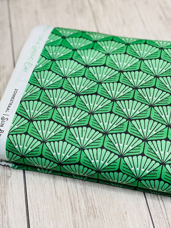 On a Spring Day - Sun Beam - Grassy Fields Fabric-LV404-GF1- Cotton and Steel- RJR- Sold by the 1/2 yard or the yard
