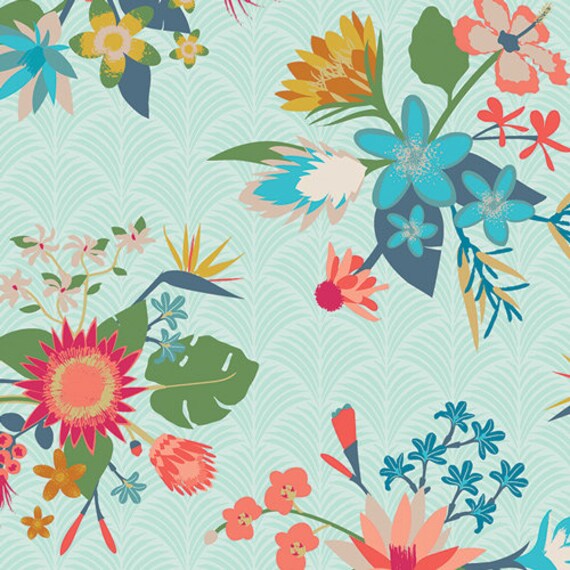 Laki Island Daylight, By Mister Domestic, for Art Gallery Fabric, sold by the 1/2 yard or the yard