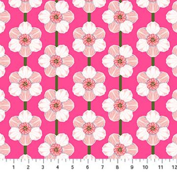 Iconic, in Bubblegum, AMT126-28C, By Anna Maria Parry, Anna Maria Textiles, sold by the yard