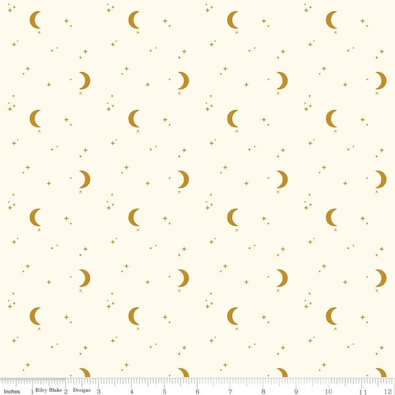 The Apothecary, Night Sky, in Cream, C17555-Cream, By Amber Elliot, Riley Blake Designs, sold by the yard