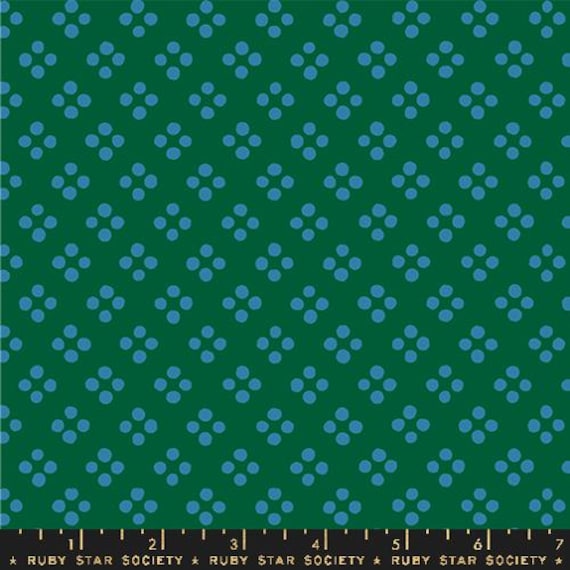 Geometry,Pixie Dots, Vintage Novelty, in Jade, RS5172 14, Ruby Star, Moda, sold by the yard
