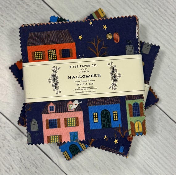Halloween II, RP1301P-5X5, 5X5 Pack, By Rifle Paper Co, Cotton+Steel