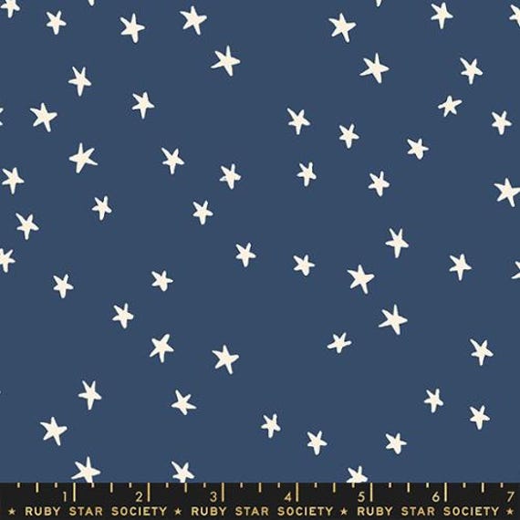 Starry, Bluebell, RS4109 60, Ruby Star, sold by the yard