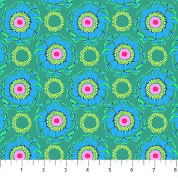 Jumpstart, Whirling, in Golf, Anna Maria Textiles, Northcott Fabrics, sold by the yard