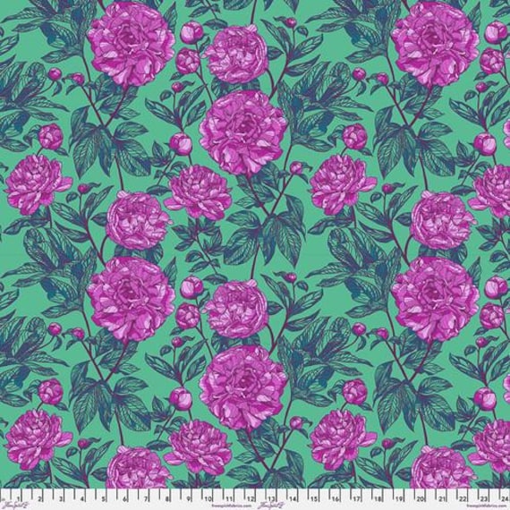 Our Fair Home,  Housewarming, in Jade, By Anna Maria, FreeSpirit Fabrics, sold by the 1/2 yard or the yard