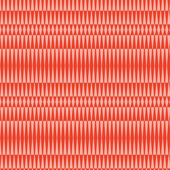 Purr Parade, Carnival stripe Flame, Designed by AGF Studio, sold by the yard
