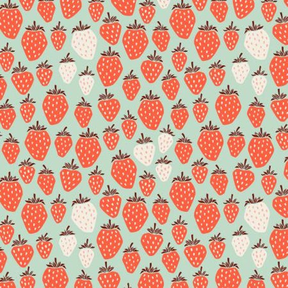 Under The Apple Tree II- Queen Of Berries, Summer'S Day Fabric, LV500-UM11, Cotton+Steel, sold by the yard