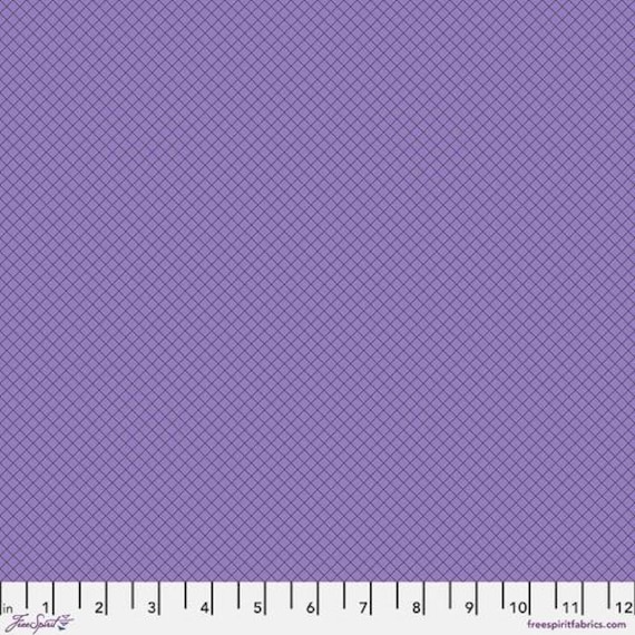 On the Grid, in Mysterious, Tula Pink, True Colors, 100% cotton, sold by the yard