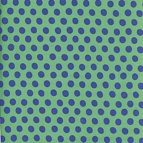 Spot, Green, Classics Kaffe Fassett, for the Kaffe Fassett Collective, for Free Spirit, sold by the 1/2 yard or the yard