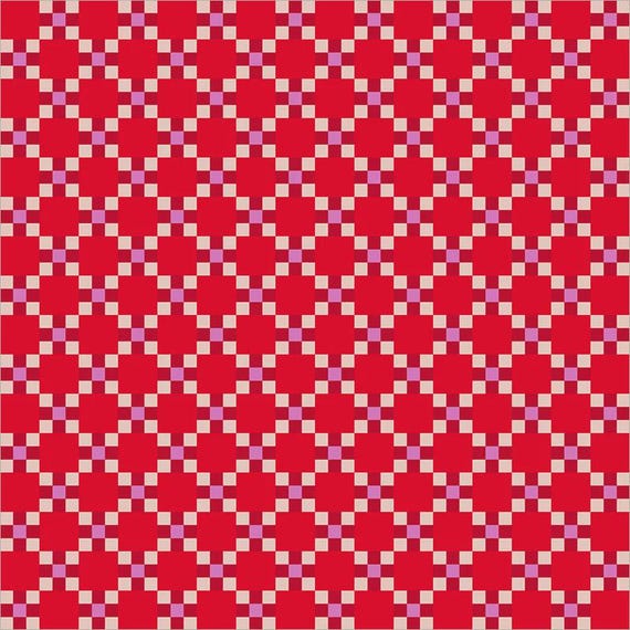 Picnic 55383-1 Red/Pink,by Annabel Wrigley, Windham Fabrics, sold by the yard