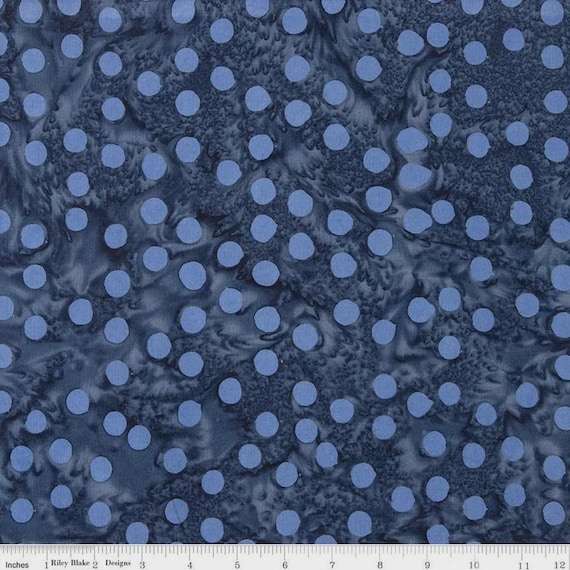 Batiks Basics Polka Pop Stone Riley Blake Designs, sold by the the yard