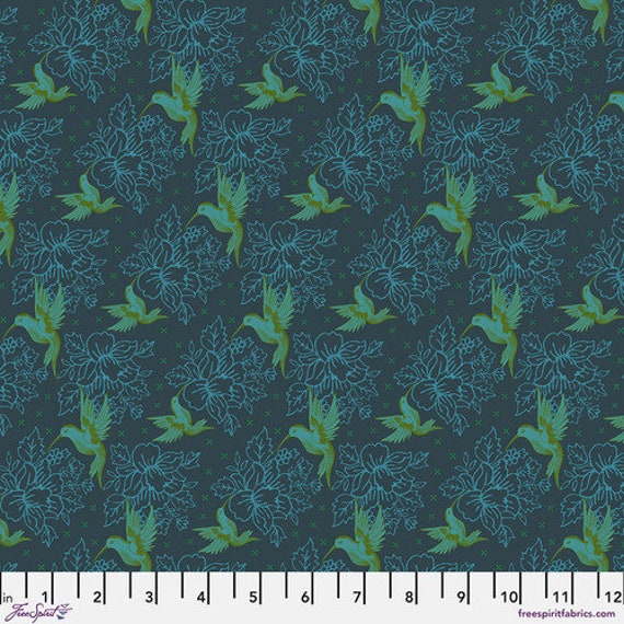 Enchanted - Bliss, Field Cloth, Sew Kind of Wonderful, FreeSpirit Fabrics, sold by the 1/2 yard or the yard