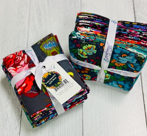 Love Always, 16 Fat Quarter Bundle, Original Factory Cut, By Anna Maria Horner, FreeSpirit Fabrics