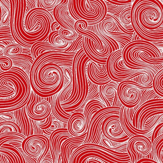 Just Color! - swirl in Amaryllis, Studio E - 1351-Amaryllis, sold by the 1/2 yard or the yard