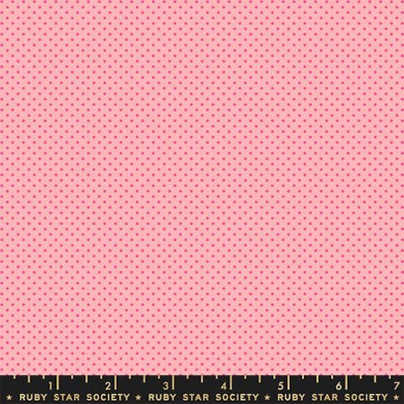 Catnap, Dots, in Rosebud, by Alexia Abegg, RS4102 21, Ruby Star, Moda Fabrics, sold by the yard