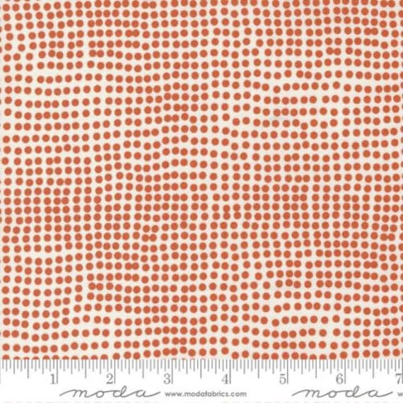 Frisky, Dots, Creamy Cheeky 1774 12, By Zen Chic, for Moda Fabrics, sold by the 1/2 yard or the yard