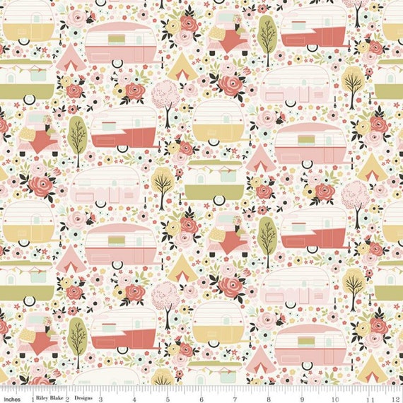 Joy In The Journey Main Cream, C10680-CREAM, By Dani Mogstad, for Riley Blake, sold by the 1/2 yard or the yard